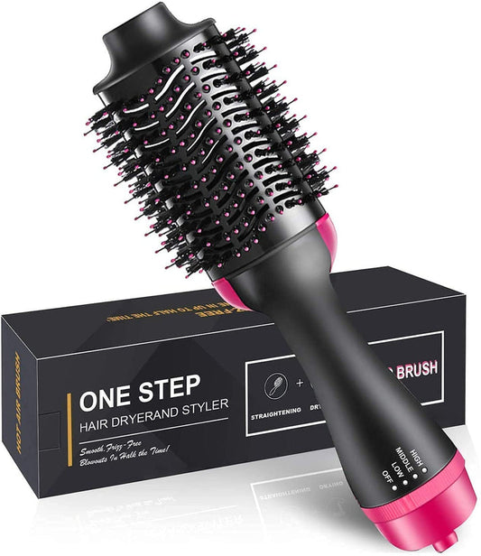 One Step Hair Dryer and Volumizer 3‑in‑1 Hair Dryer with Comb