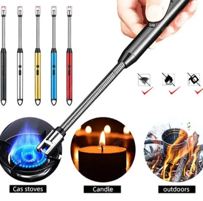 Rechargeable Arc Light Metal | Kitchen USB Arc Lighter