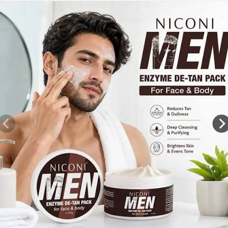 Niconi Men Enzyme De-Tan Cream
