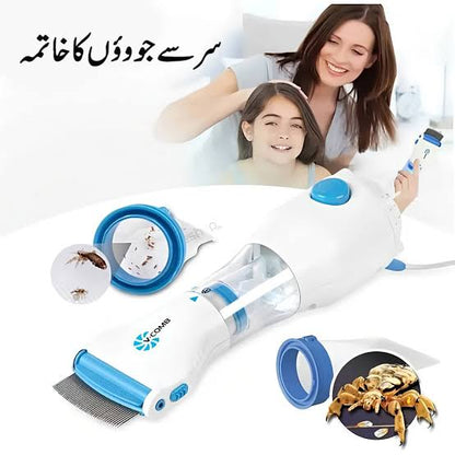 Anti Lice Metal Comb with 4 Filters