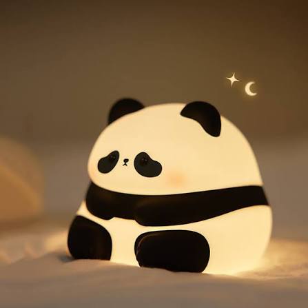 Mini Cute Panda Squishy Night Light
